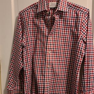 TM Lewin non-iron slim fit shirt 15.5/33